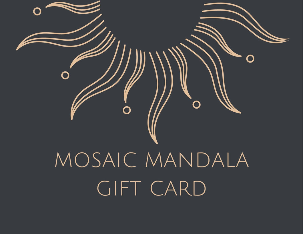 Mosaic Mandala Gift Card